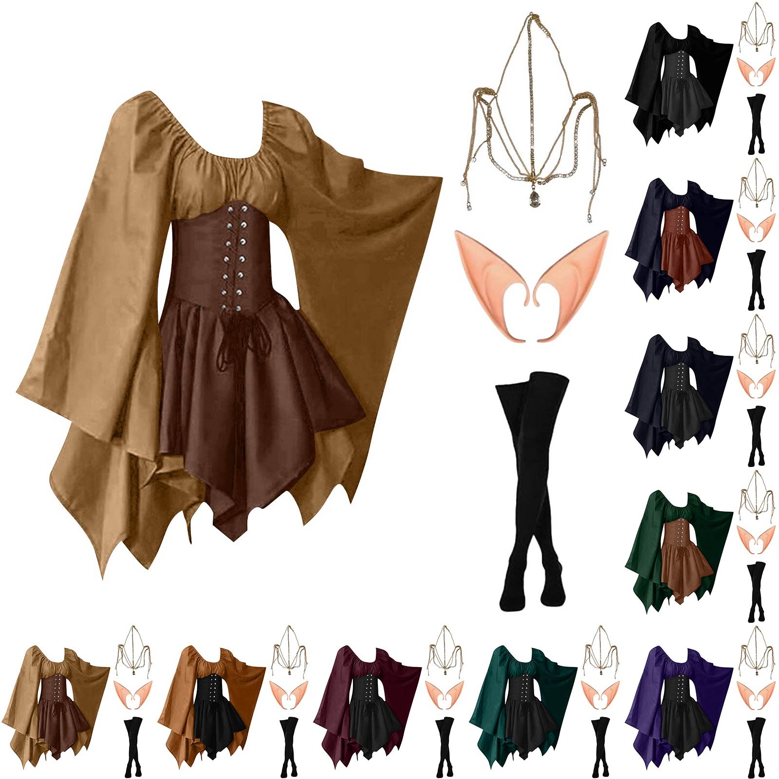 Kostium na Halloween Cosplay P – Vintage Fashion Dresses recenzja i cena